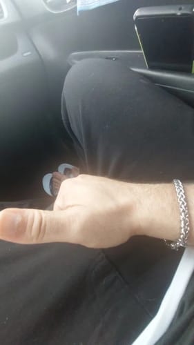 Customer photo review of WHEAT BRACELET 5MM