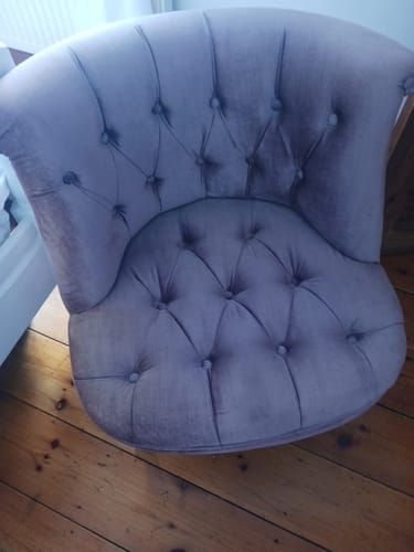 Customer photo review of Fabric Paint -- Raspberry