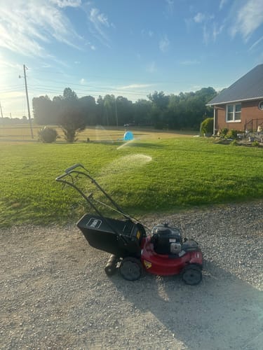 Customer photo review of Big League Lawns - CheckMate™ for Push Mowers
