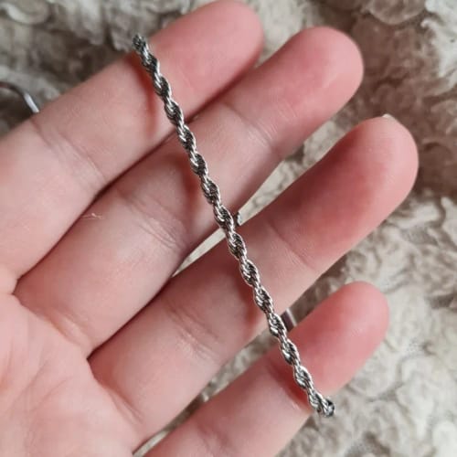Customer photo review of ROPE BRACELET 3MM