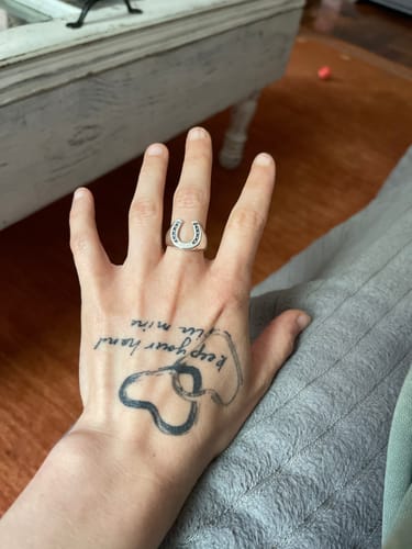 Customer photo review of Good Luck Ring