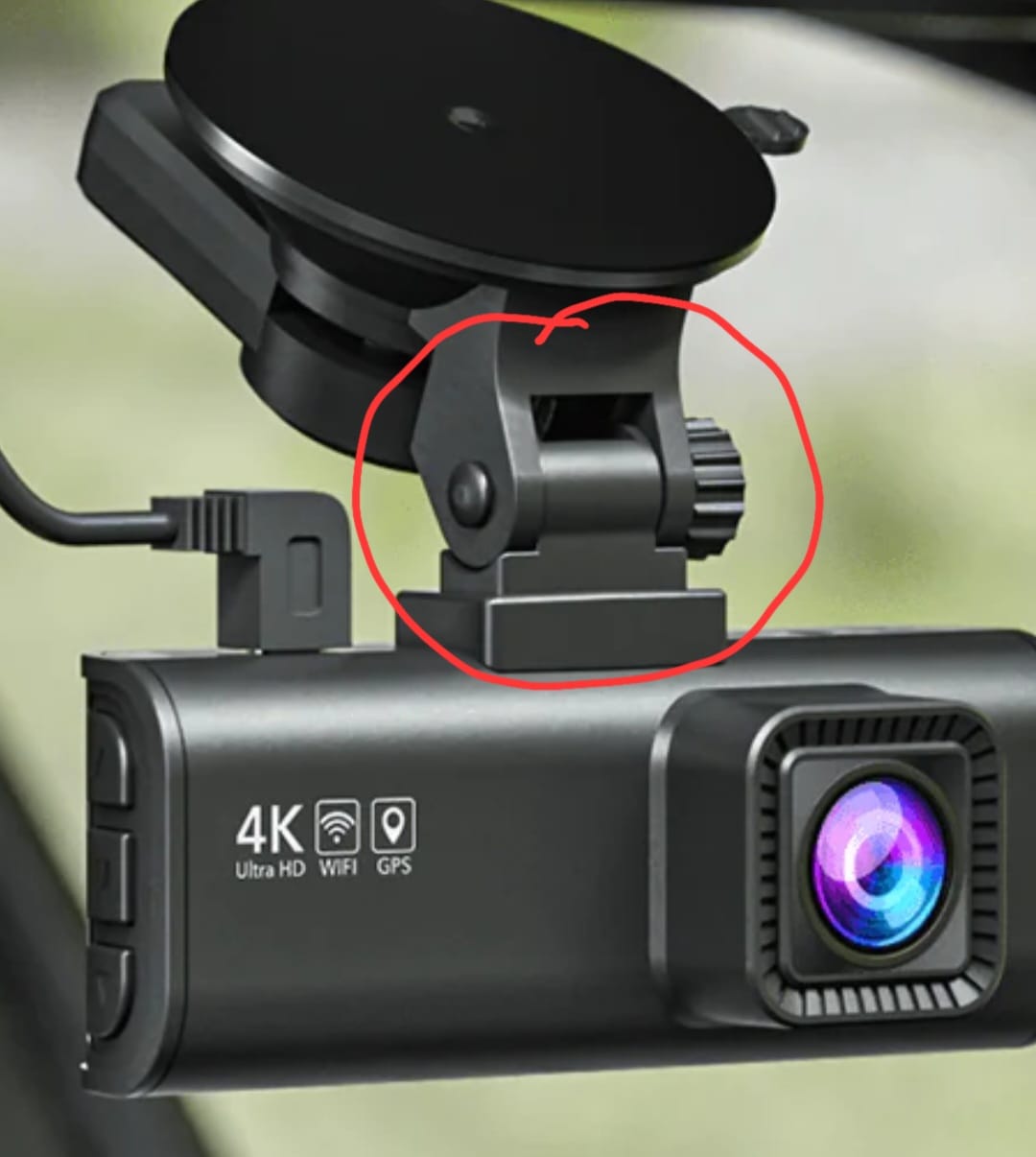 Customer photo review of Redtiger F7NP 4K Front Rear Dash Cam