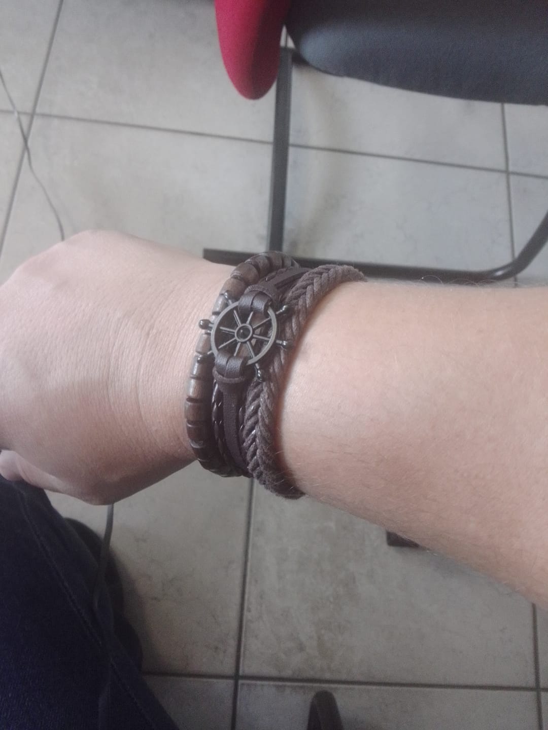 Customer photo review of Bracelet Tlaloc