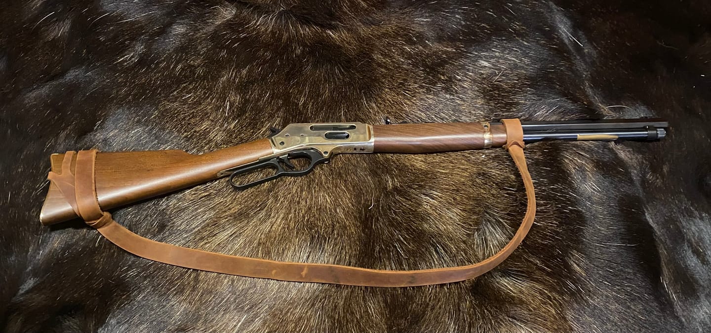 Customer photo review of No-Drill Universal Fit Rifle Sling