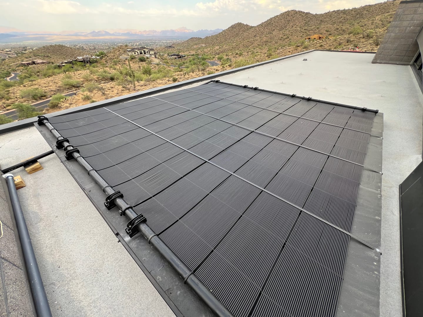 Customer photo review of Heliocol Panel Installation Kit