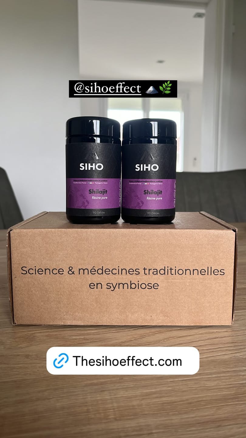 Customer photo review of Shilajit Pur en gélules - SIHO