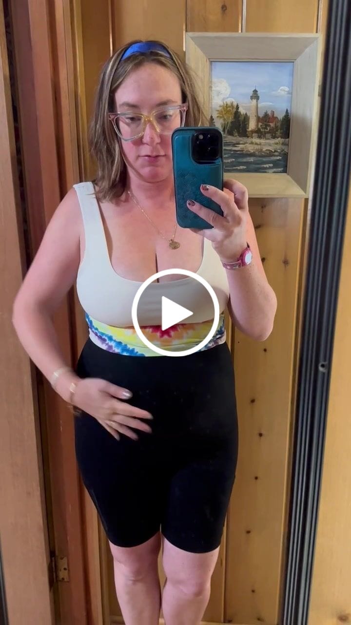 Customer video review of Snapback™ Postpartum Girl Shorts