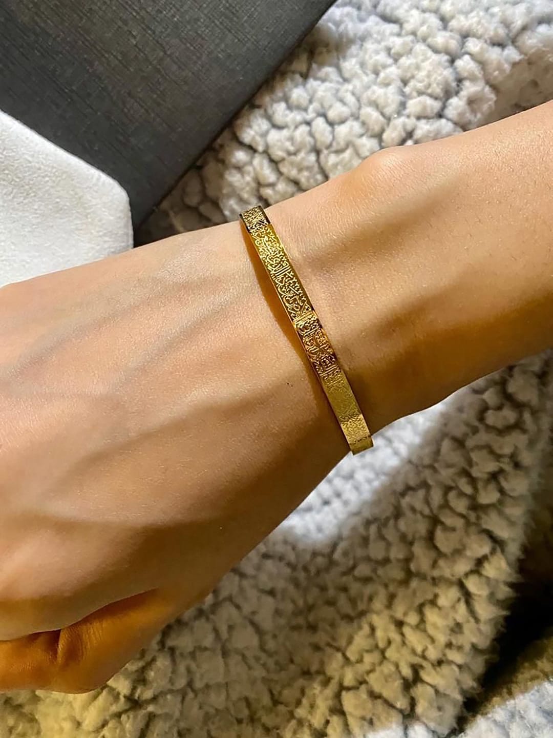 Customer photo review of Ayatul Kursi Cuff