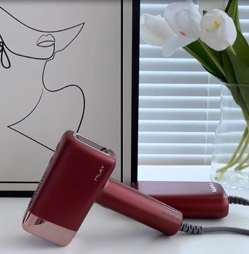 Customer photo review of MLAY  T14 Home Use IPL Laser Epilator with Replaceable Head, Unisex