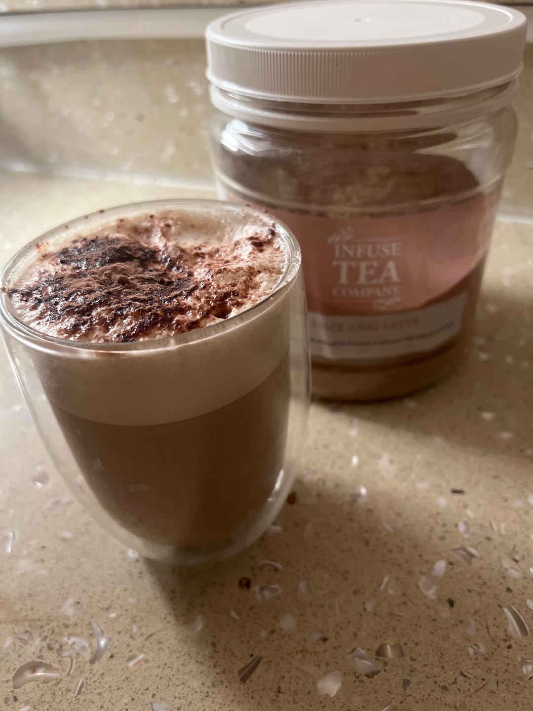 Customer photo review of Spice Chai Latte