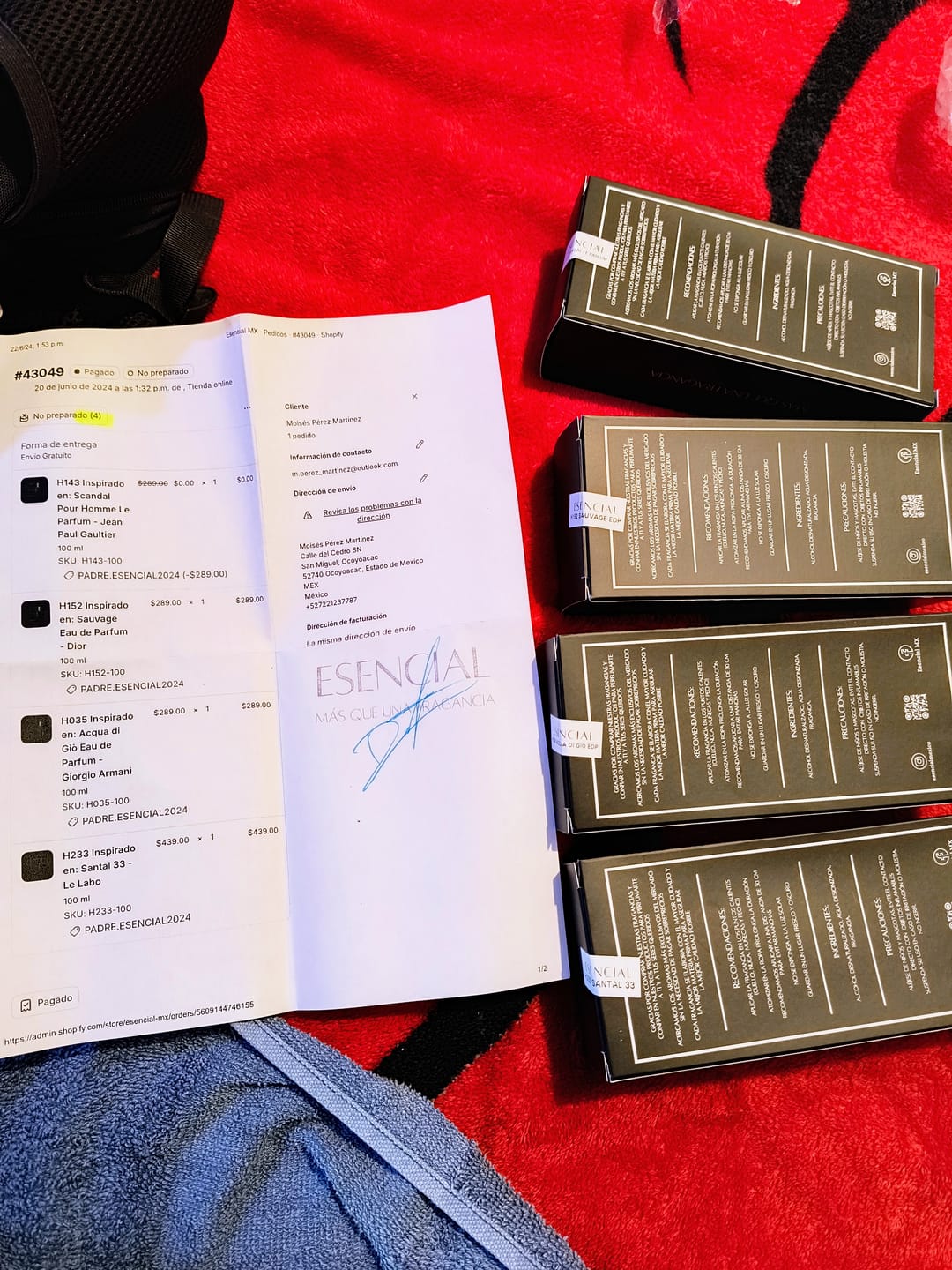Customer photo review of H143 Inspirado en: Scandal Pour Homme Le Parfum - Jean Paul Gaultier