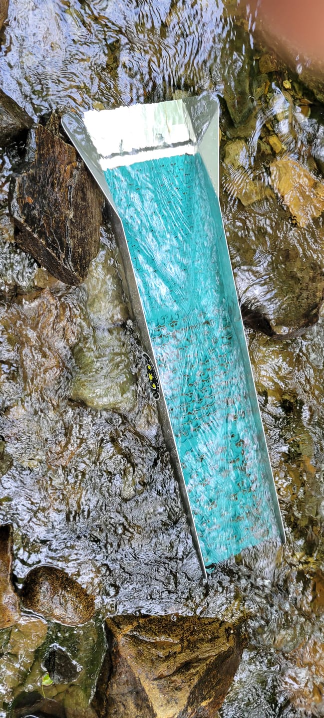 Customer photo review of 8X38 Compact Combo Sluice Box