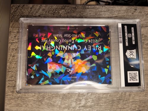 Customer photo review of Custom Graded Card