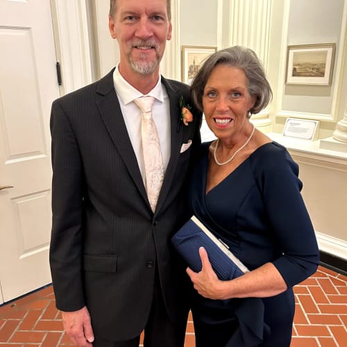 Customer photo review of Beige White Paisley Silk Men's Necktie Pocket Square Cufflinks Set