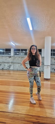 Customer photo review of Leggin Deportivo Licra Colombiana Taku 128