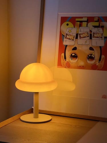Customer photo review of Bubblegum Lamp | Citrus
