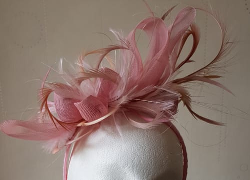 Customer photo review of Full Biot Fringe 14cm Feather Length FR013