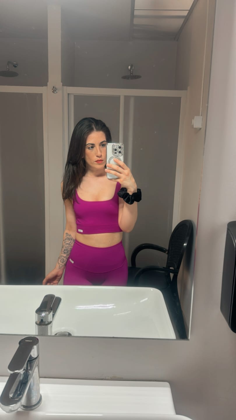 Customer photo review of Top Gym Fashion Purple