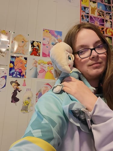 Customer photo review of Gearhumans 3D Rosalina Sports Custom Name Custom Number Hoodie Tshirt Apparel
