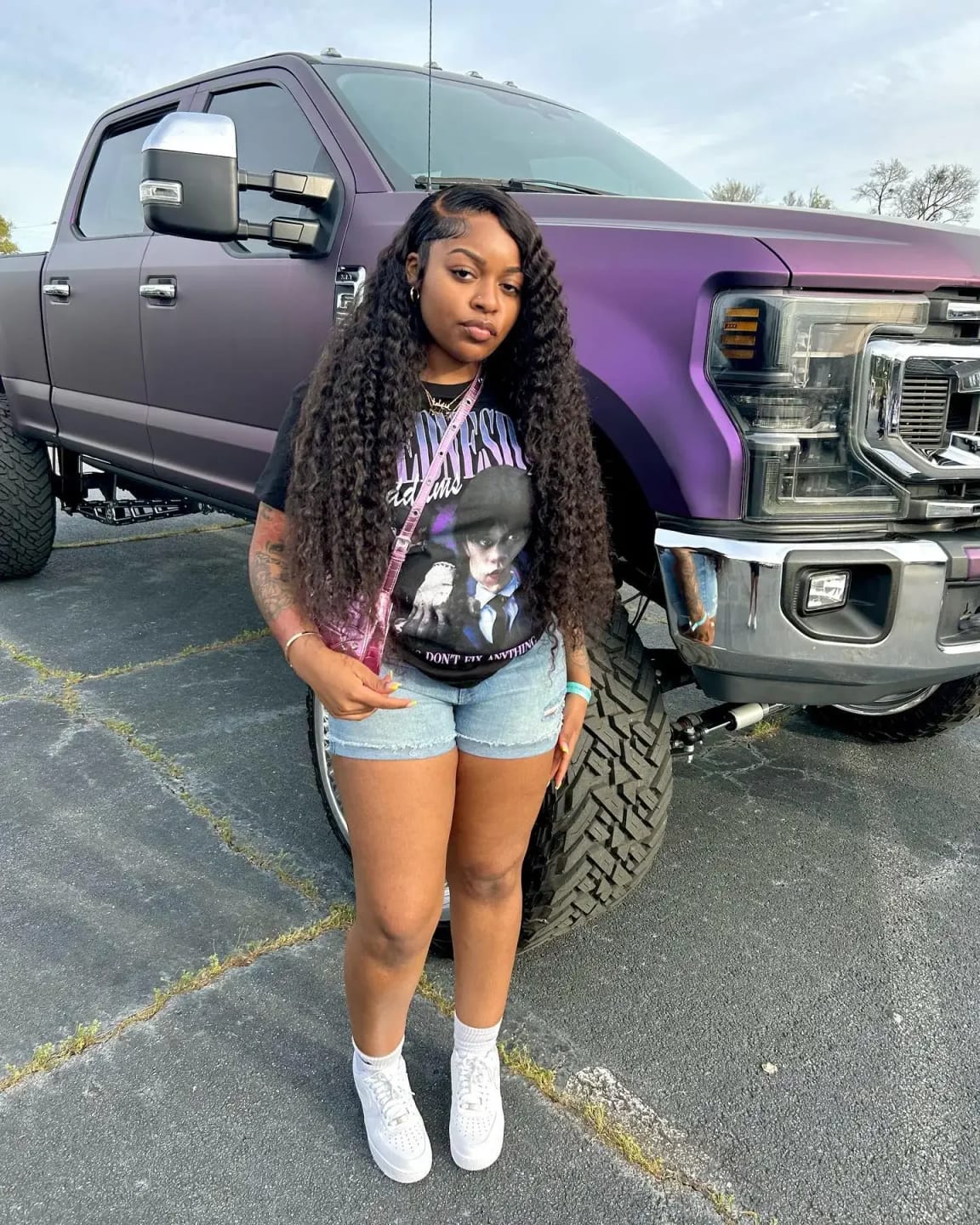 Customer photo review of JYZ 1B# Loose Deep Bulk Virgin Human Hair No Weft For Boho Braids