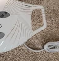 Customer photo review of INIA GLOW Red Light Therapy Mask