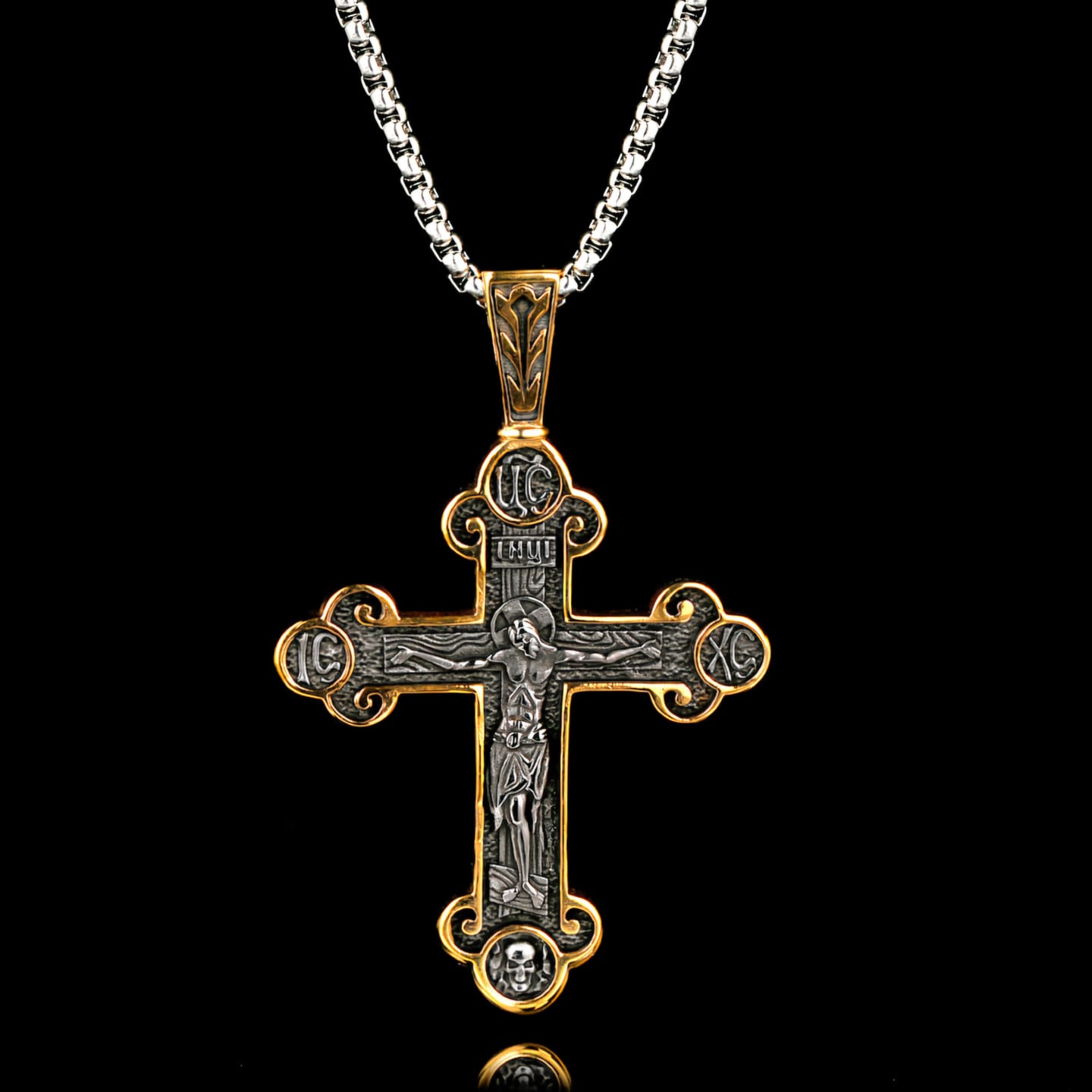 Customer photo review of HOLY CROSS GOLD. - NECKLACE