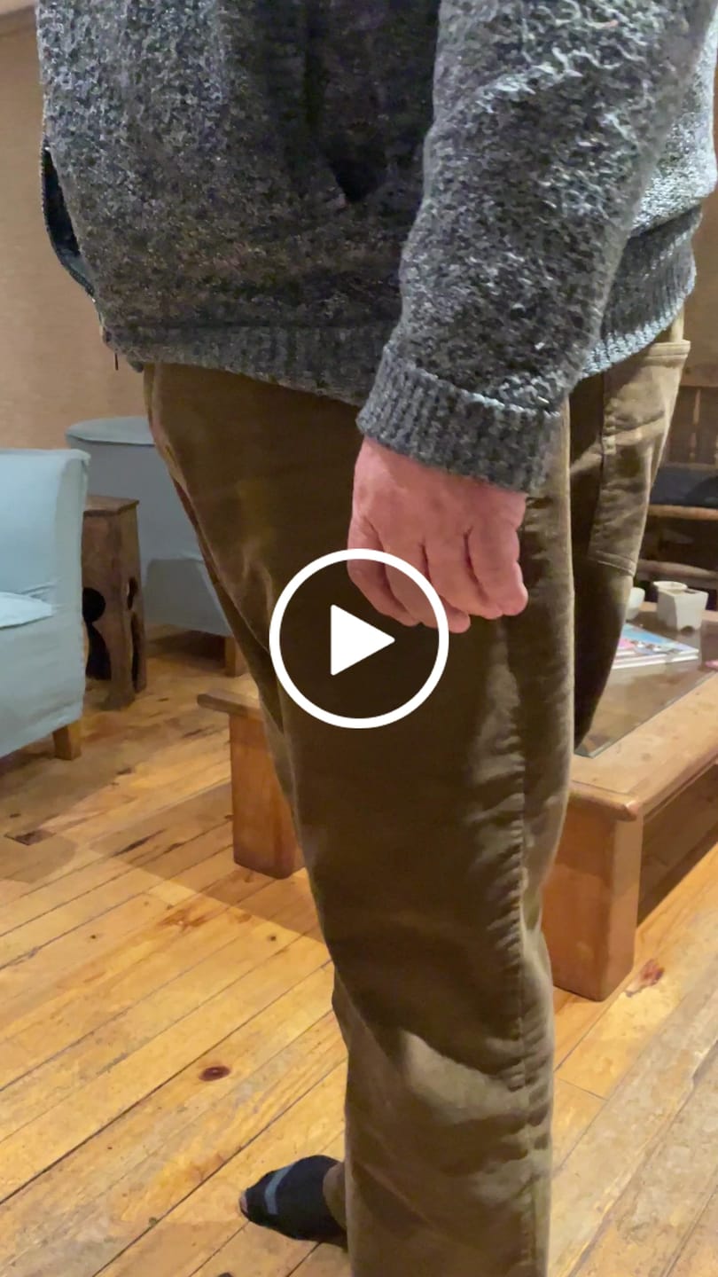 Customer video review of Jeans Cotelé