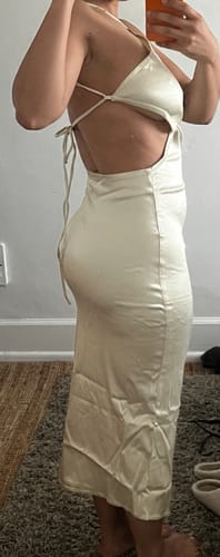 Customer photo review of JAYLA DRESS - UNDYED