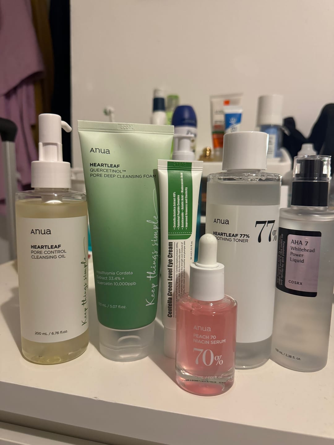 Customer photo review of [Anua] Peach 70% Niacinamide Serum 30ml