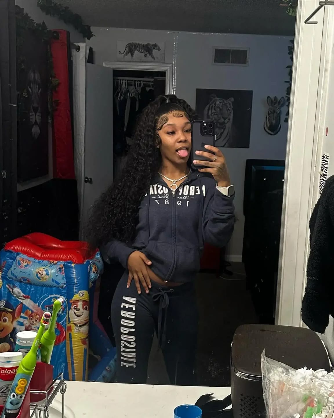 Customer photo review of JYZ 1B# Loose Deep Bulk Virgin Human Hair No Weft For Boho Braids