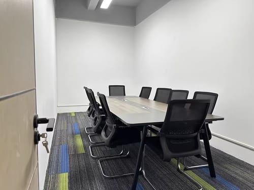 Customer photo review of Conference Table with Socket Holes（East Coast）