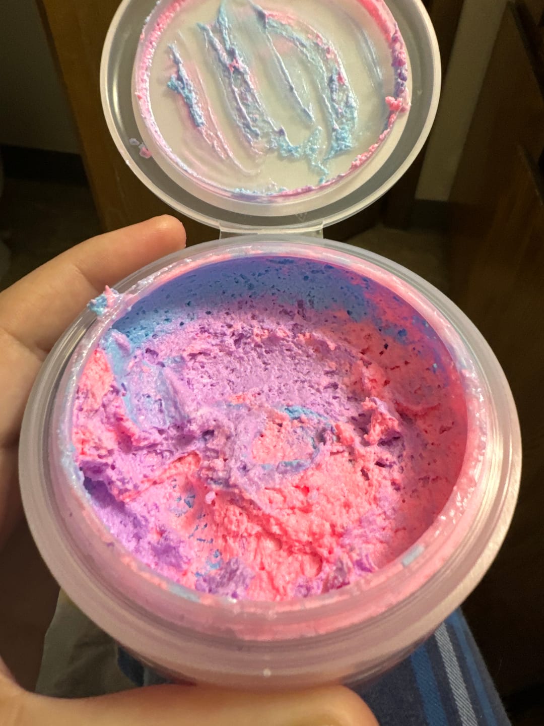 Customer photo review of Pieces of Unicorn Whipped Soap