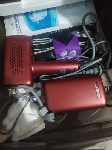 Customer photo review of MLAY  T14 Home Use IPL Laser Epilator with Replaceable Head, Unisex