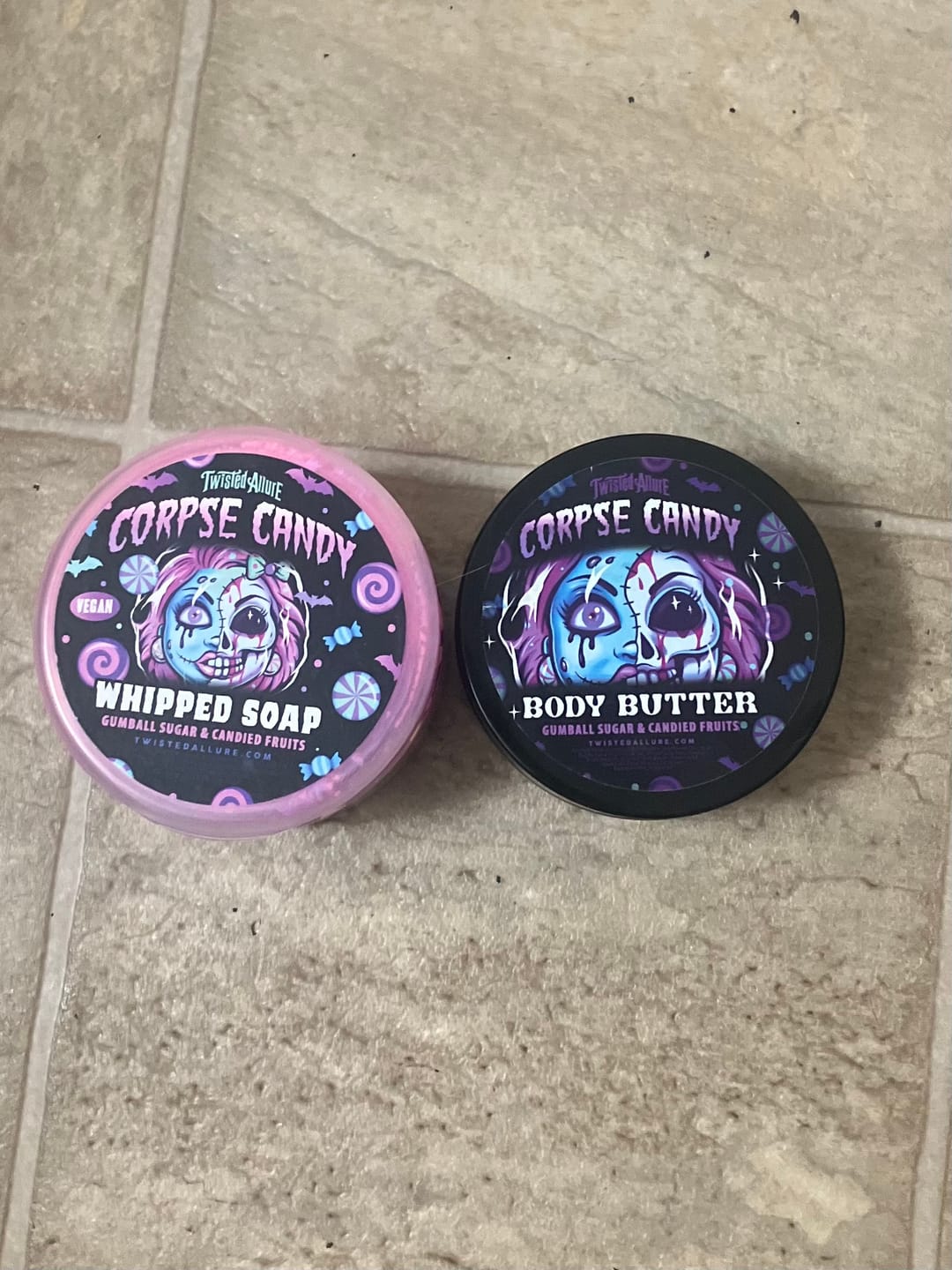 Customer photo review of Corpse Candy Whipped Soap