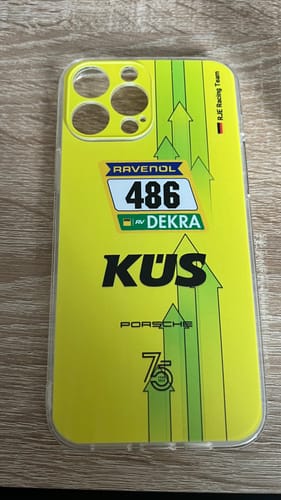 Kundenbewertung mit Foto zu Grello Porsche GT Livery - Individuelle Handyhülle für iPhone