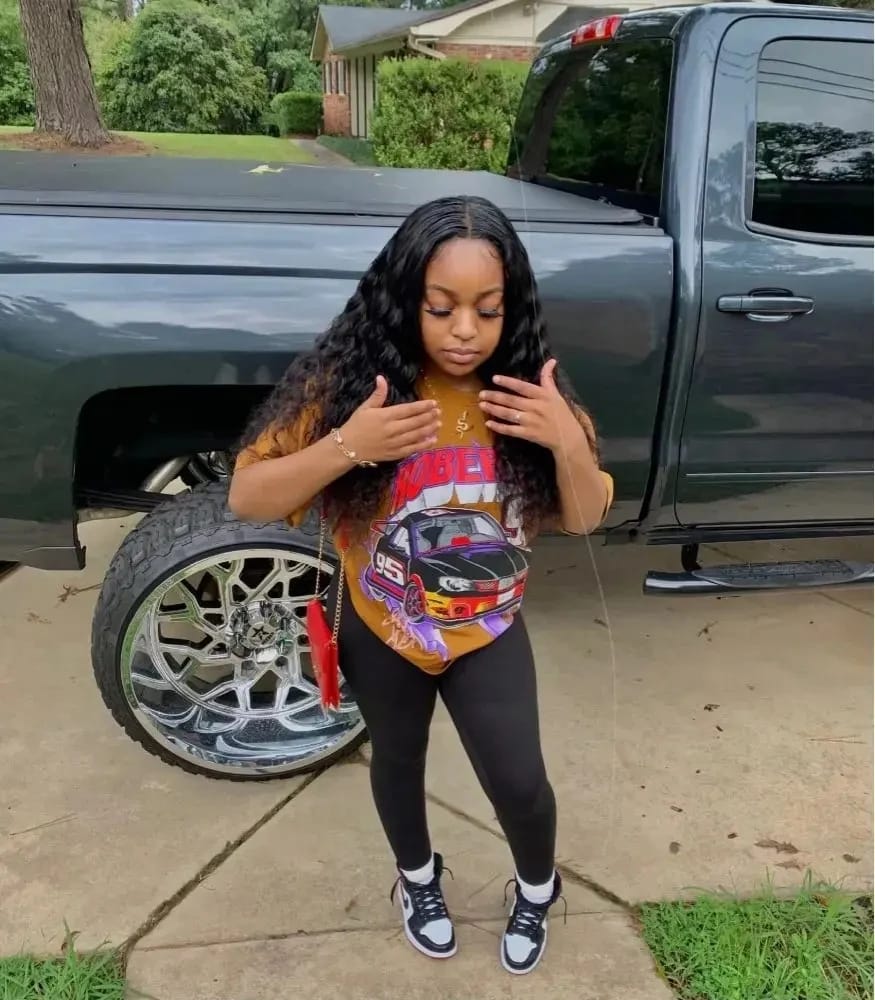 Customer photo review of JYZ 1B# Loose Deep Bulk Virgin Human Hair No Weft For Boho Braids