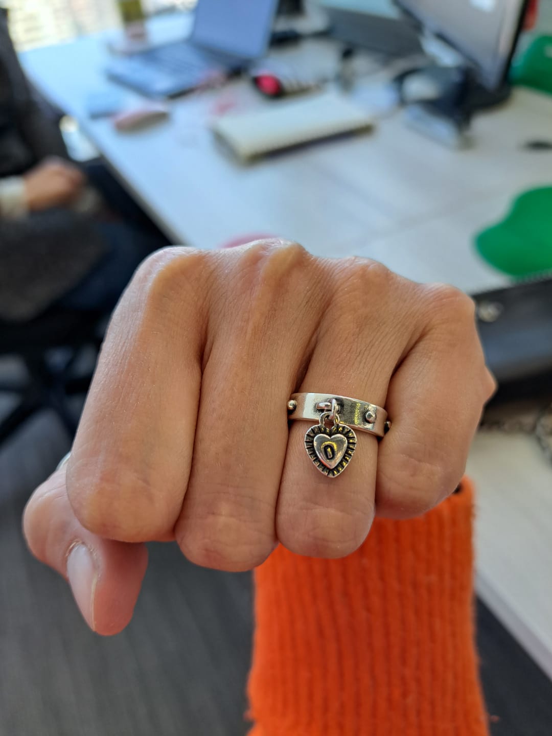 Customer photo review of Anillo Love Stamp- PRE ORDER