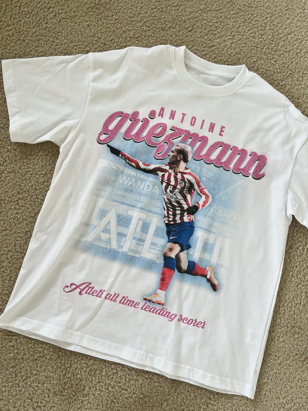 Customer photo review of ANTOINE GRIEZMANN TEE