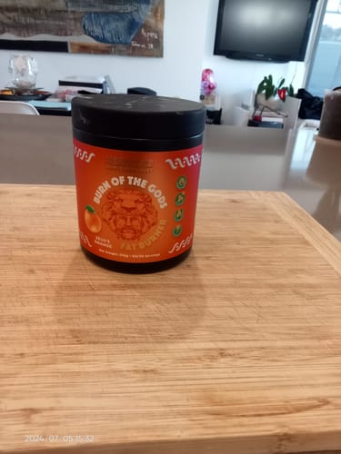 Customer photo review of Burn of the Gods - Fat Burner