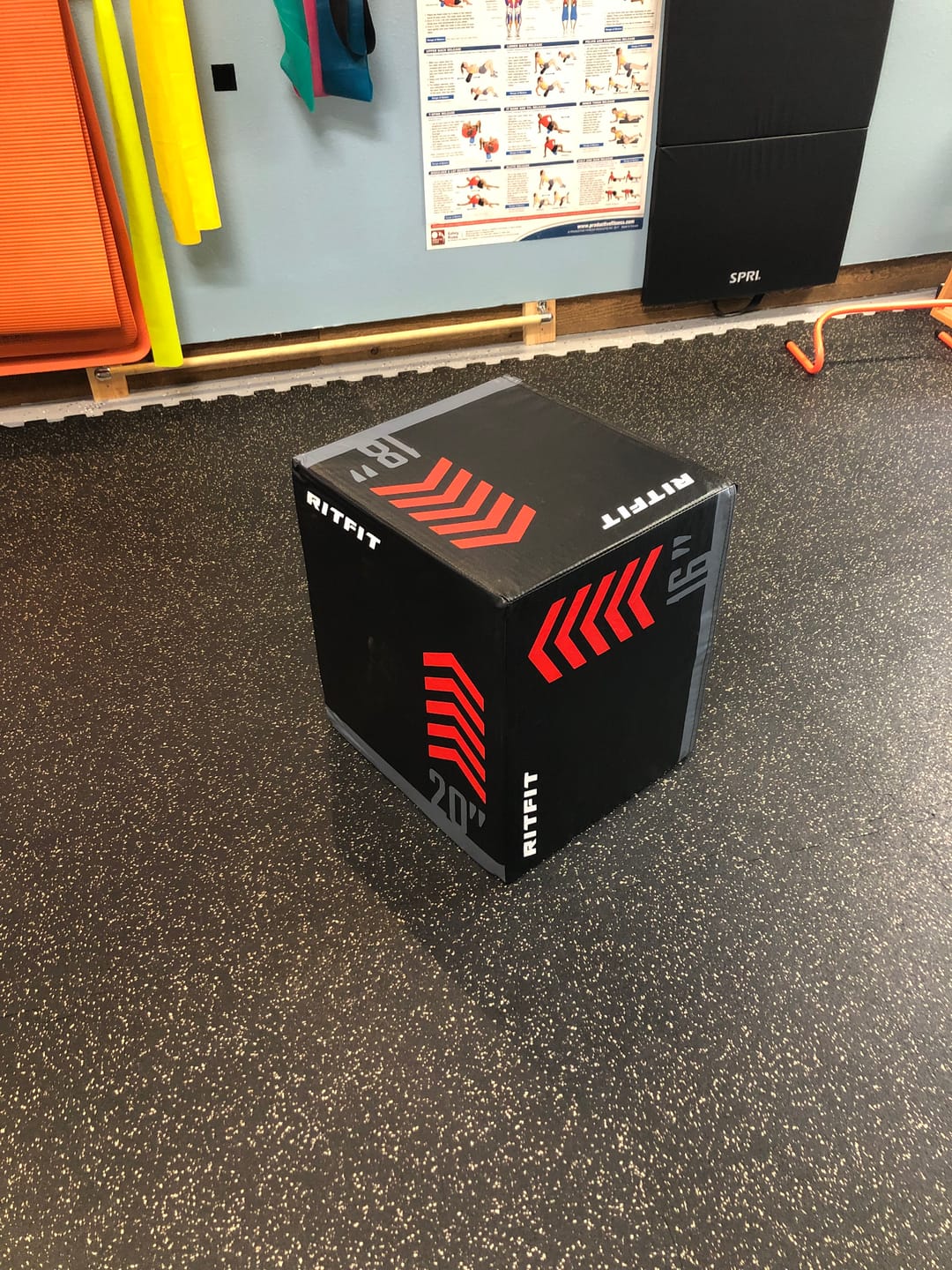 Customer photo review of RitFit 3-in-1 Plyo Box Soft Foam Box Jump Platform