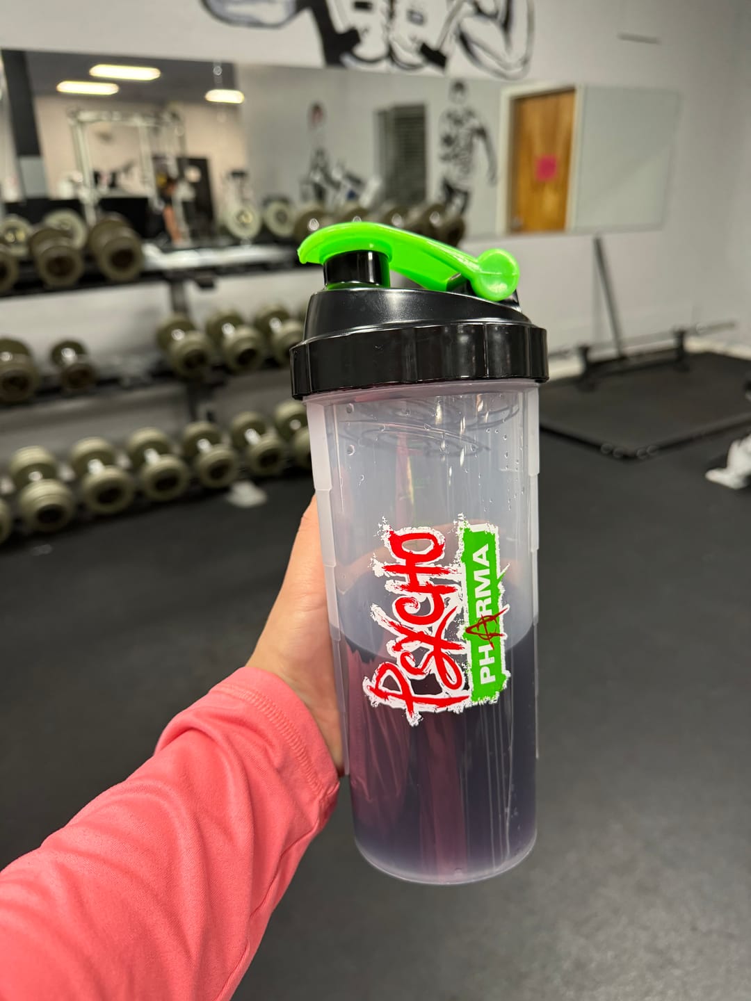 Customer photo review of Psycho Pharma Shaker Cup