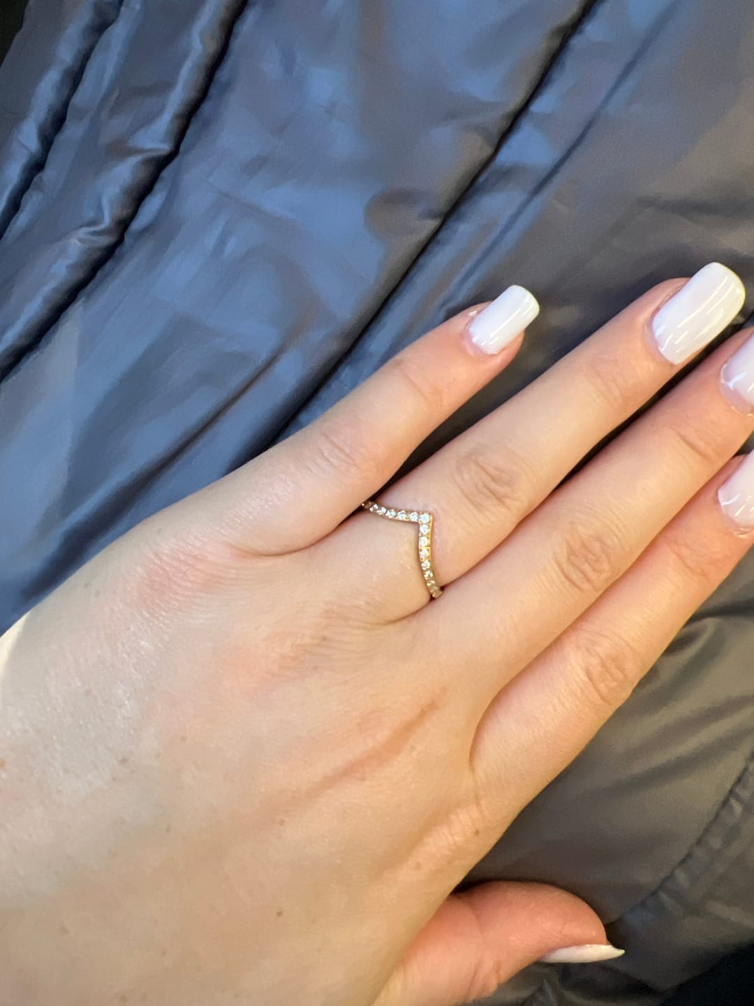 Customer photo review of Crown Ring | 18K vergoldet