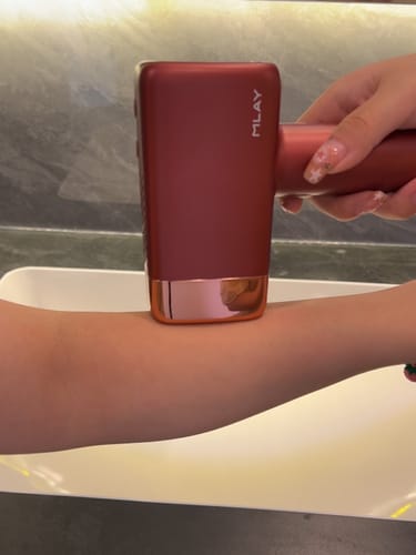 Customer photo review of MLAY  T14 Home Use IPL Laser Epilator with Replaceable Head, Unisex