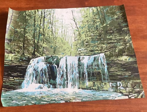 Customer photo review of A Beautiful Waterfall