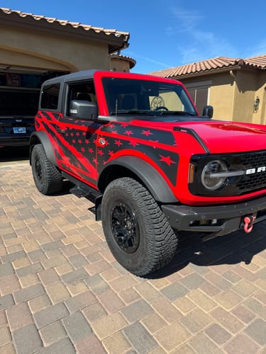 Customer photo review of MEK Removable Trail Armor: Bronco 2D