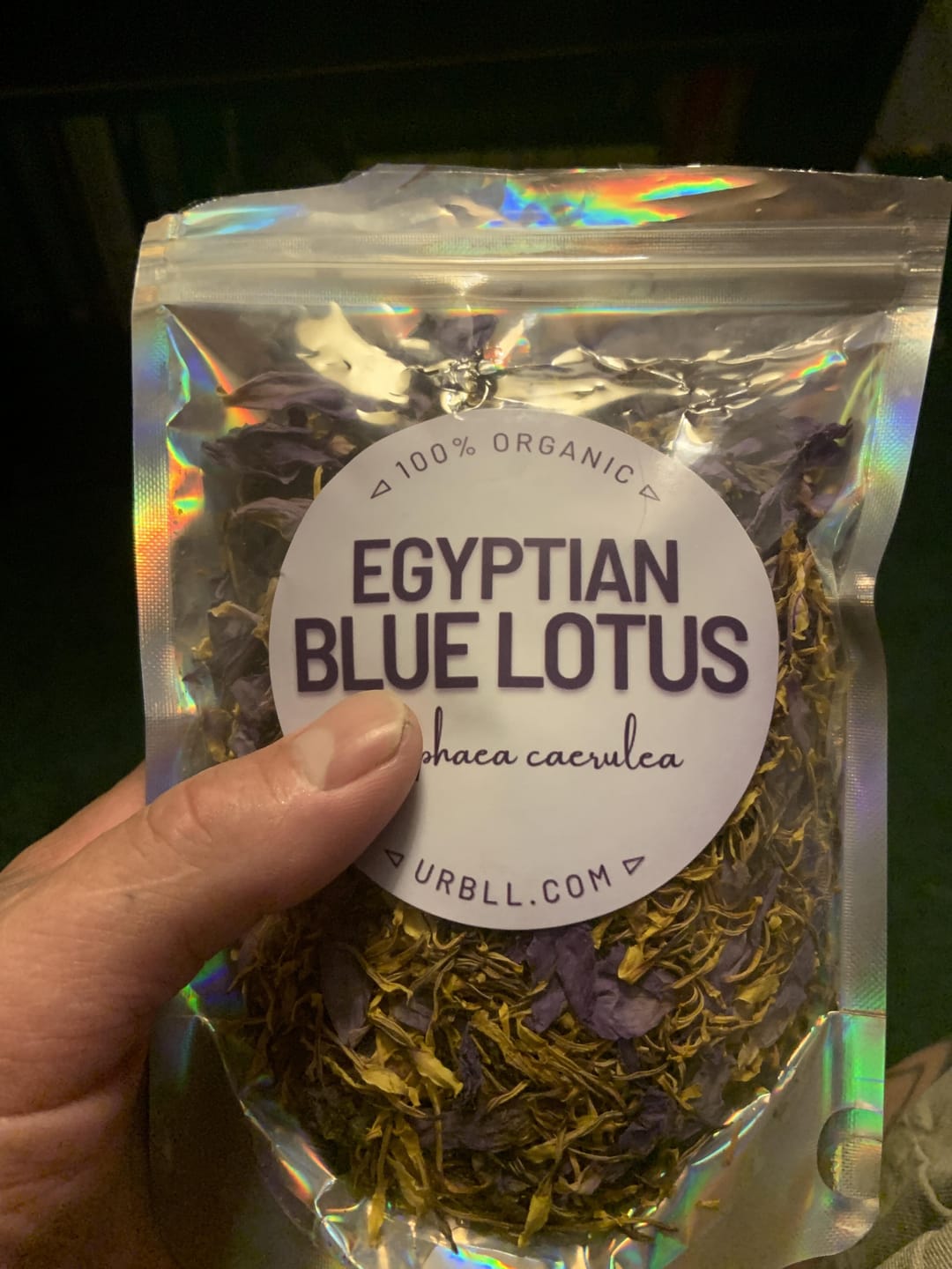 Customer photo review of Egyptian Blue Lotus • Petals