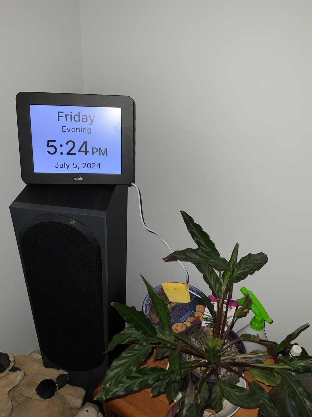 Customer photo review of Robin Day Clock
