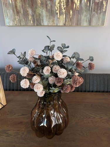 Customer photo review of Kunst Eucalyptus - Bosgroen (5stengels)