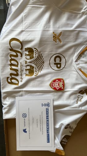 Customer photo review of Mens Mystery Football Shirt
