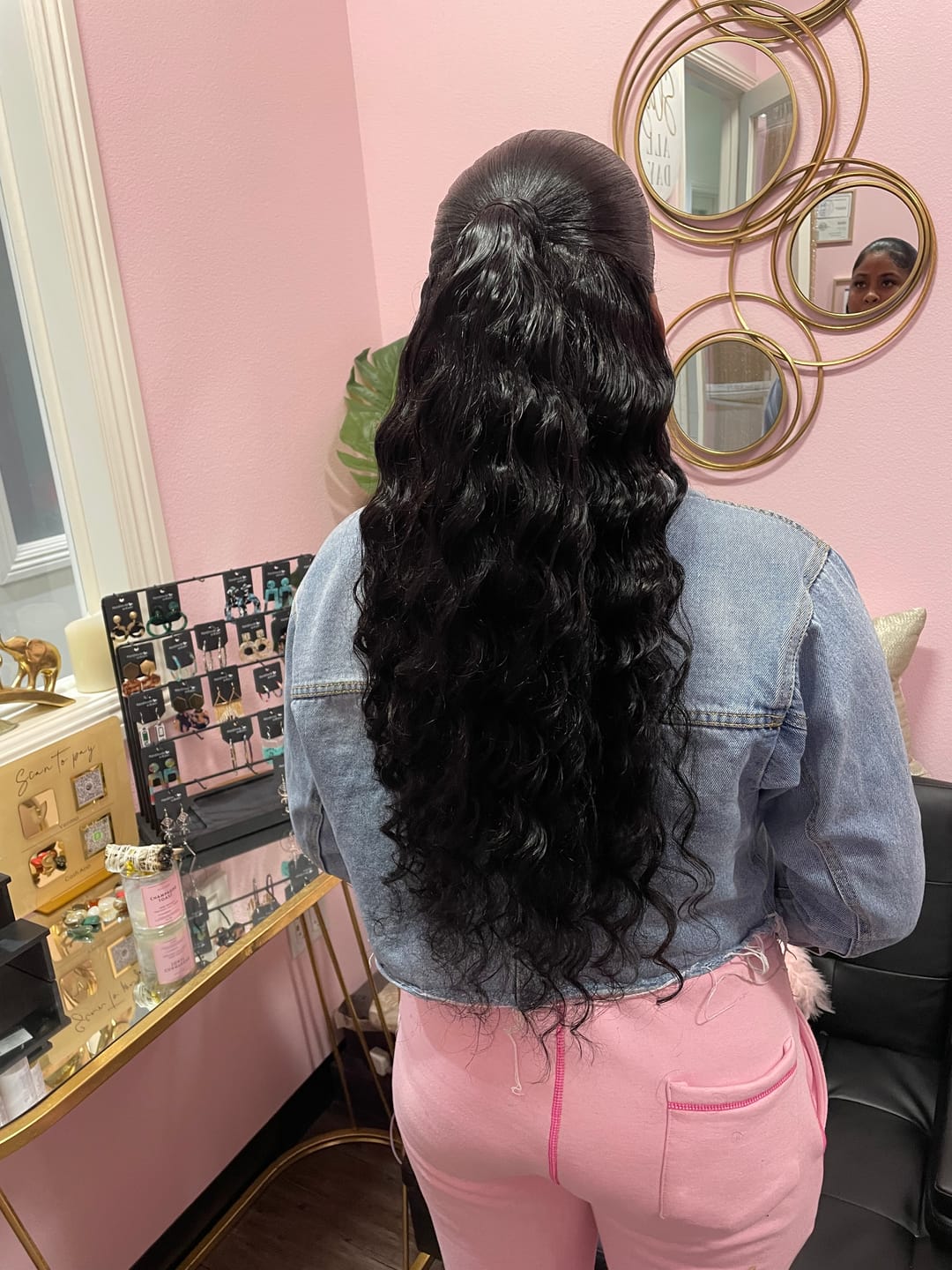Customer photo review of Body Wave Human Hair Bundles WB043